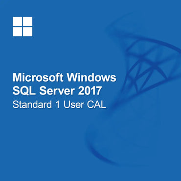 Microsoft SQL Server 2017 Standard, 1 Licenza Utente CAL