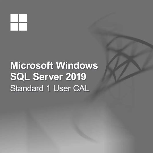 Microsoft SQL Server 2019 Standard 1 Utente CAL