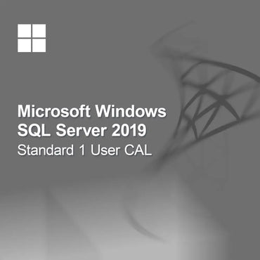 Microsoft SQL Server 2019 Standard 1 Utente CAL