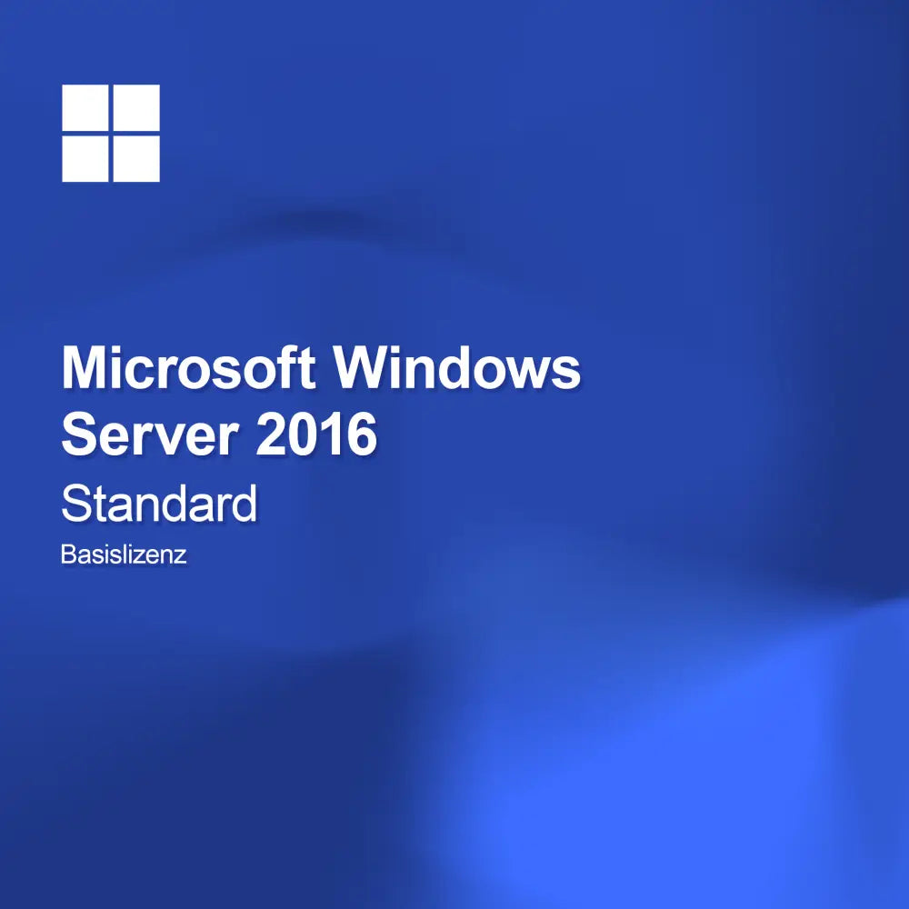 Licenza base Microsoft Windows Server 2016 Standard