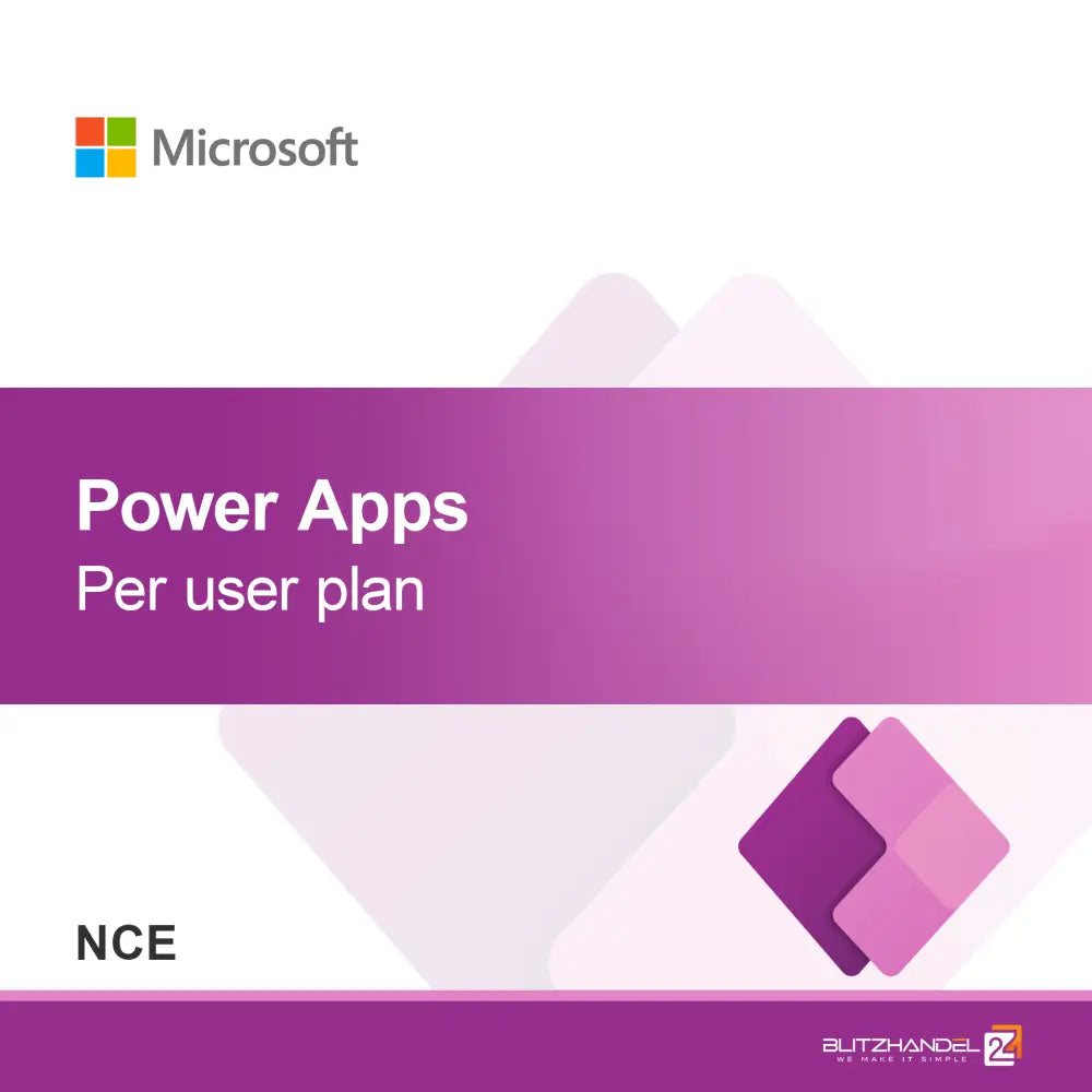 Piano Power Apps per utente (NCE)