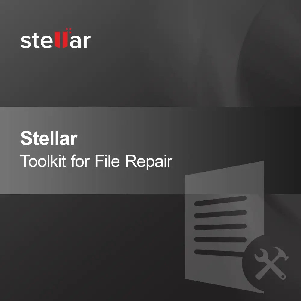 Stellar Toolkit per la Riparazione dei File