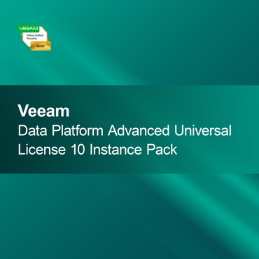 Pacchetto Licenza Universale Avanzata Piattaforma Dati Veeam 10 Istanze