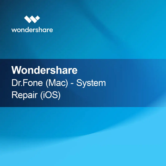 Wondershare Dr.Fone (Mac) - Riparazione del sistema (iOS)