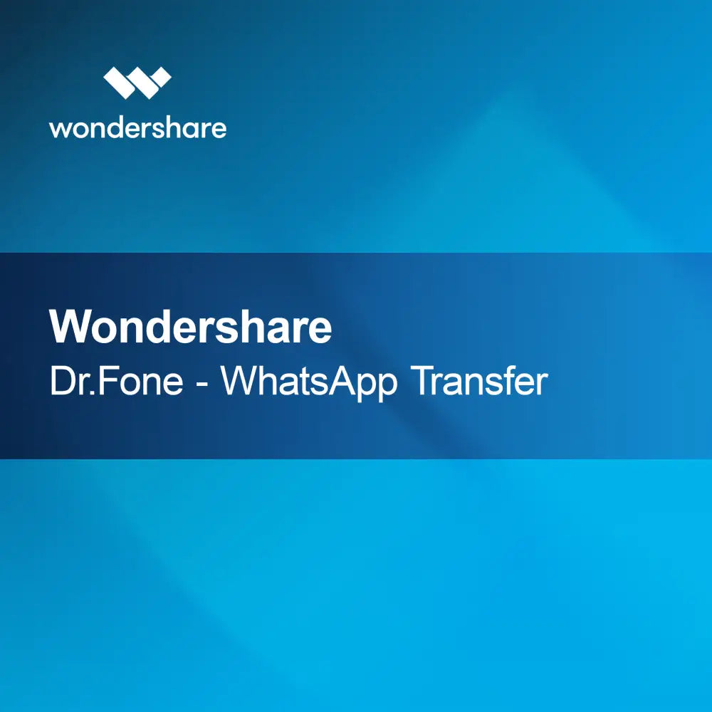 Wondershare Dr.Fone - Trasferimento WhatsApp