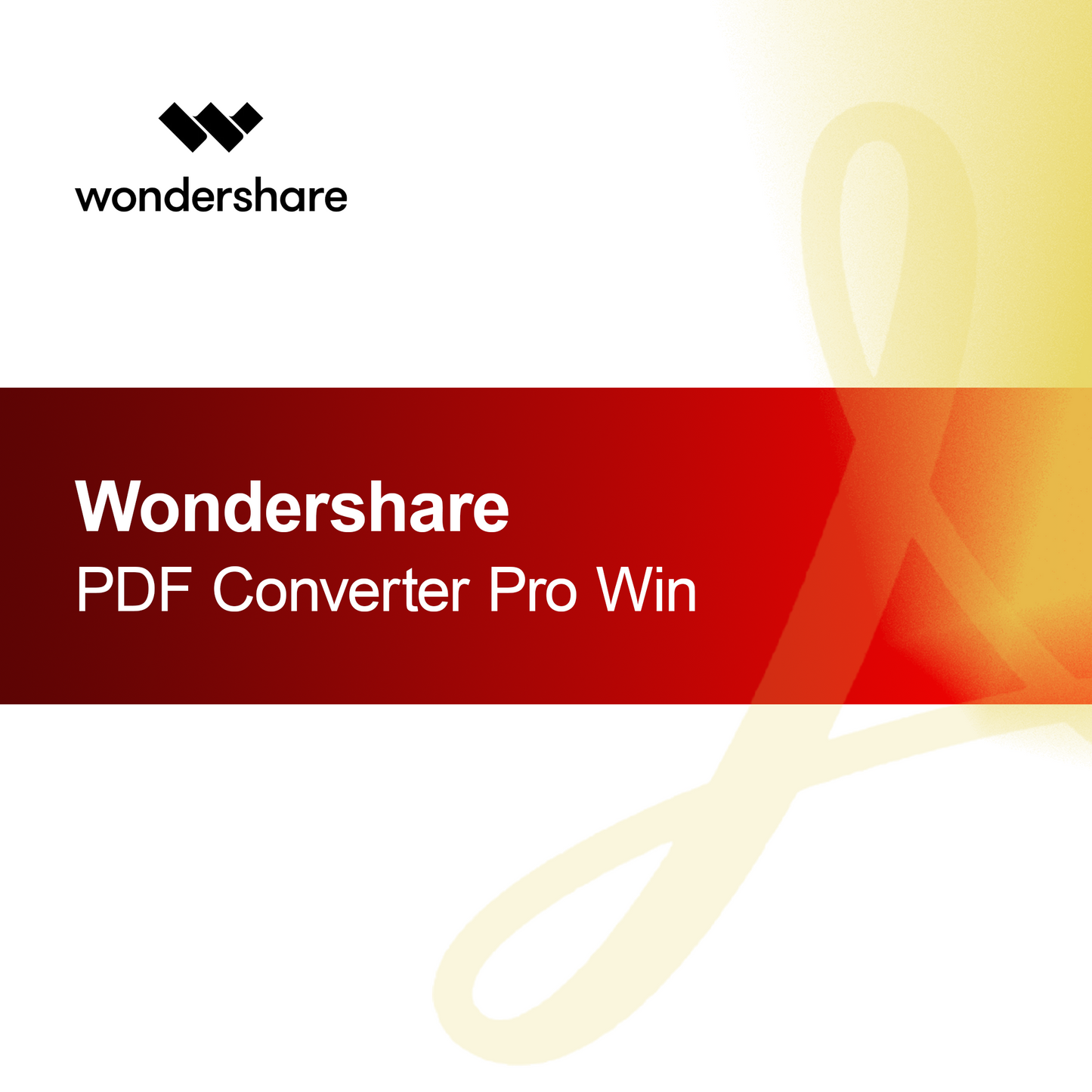 Wondershare Convertitore PDF Pro Win