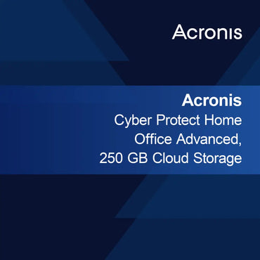 Acronis Cyber Protect Home Office Advanced, 250 GB di archiviazione cloud
