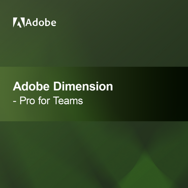 Adobe Dimension - Pro per Team