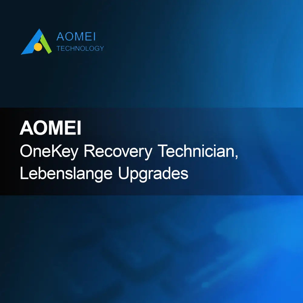 AOMEI OneKey Recovery Technician, Aggiornamenti a Vita