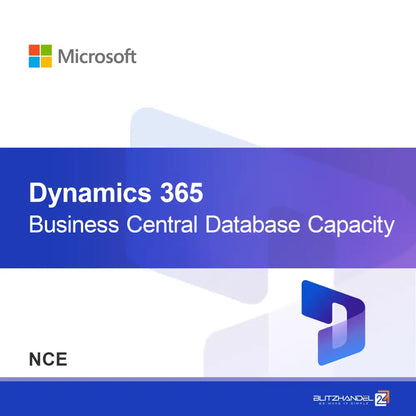 Capacità del database di Dynamics 365 Business Central (NCE)