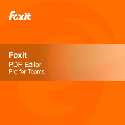 Foxit PDF Editor Pro per Team
