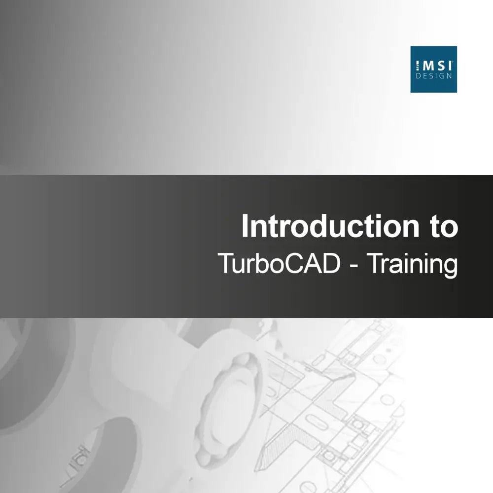 Introduction to TurboCAD - Training