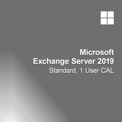 Microsoft Exchange Server 2019 Standard, 1 Licenza Utente CAL