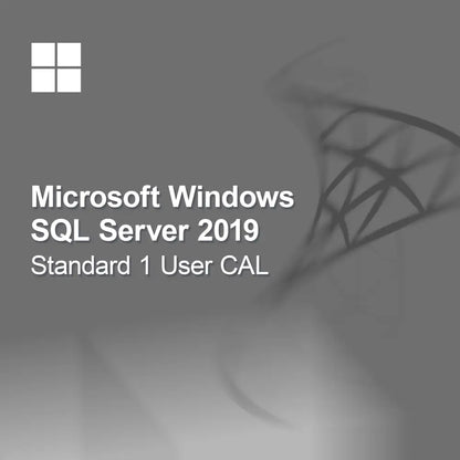 Microsoft SQL Server 2019 Standard 1 User CAL