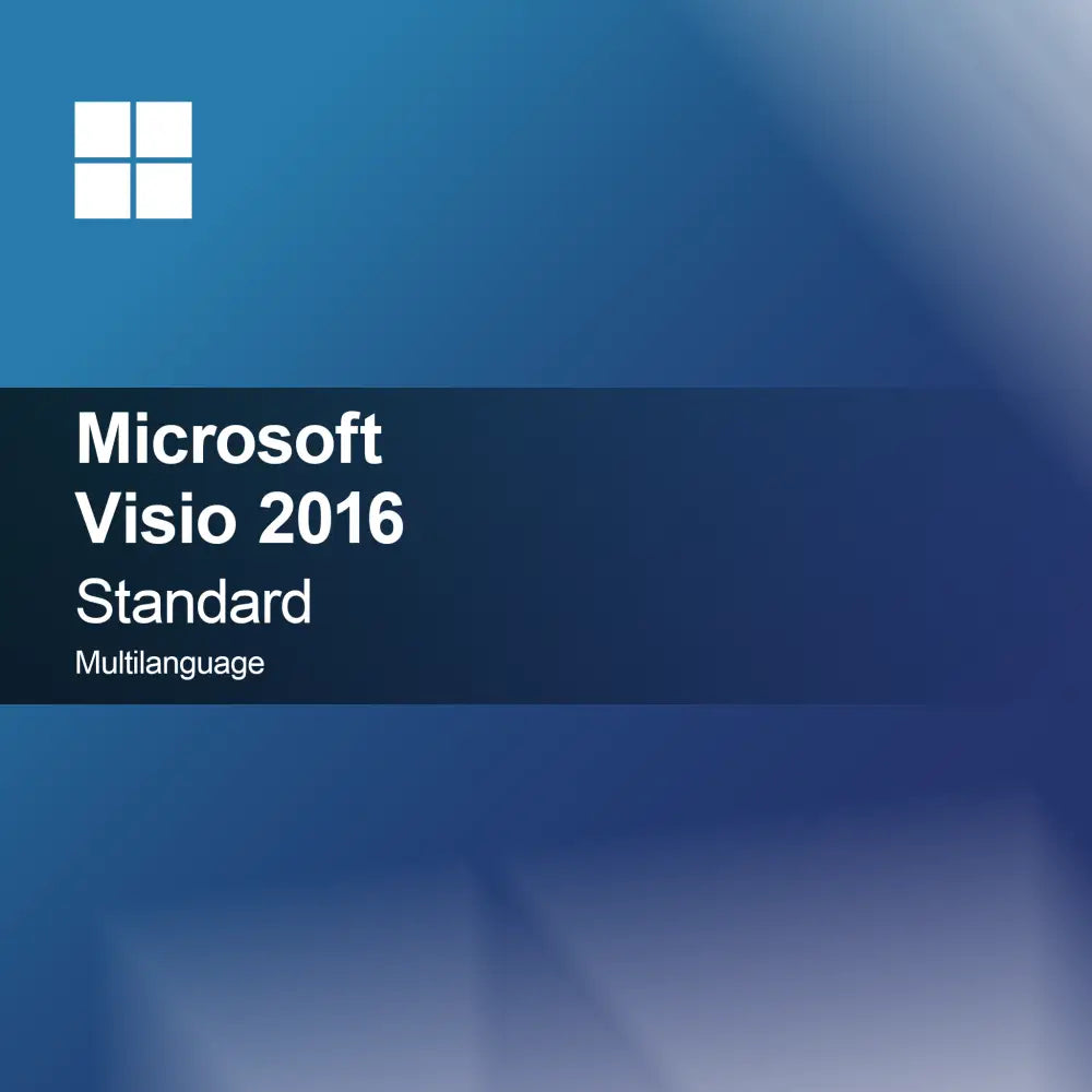 Microsoft Visio 2016 Standard Multilingue