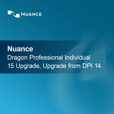 Aggiornamento Nuance Dragon Professional Individual 15, aggiornamento da DPI 14