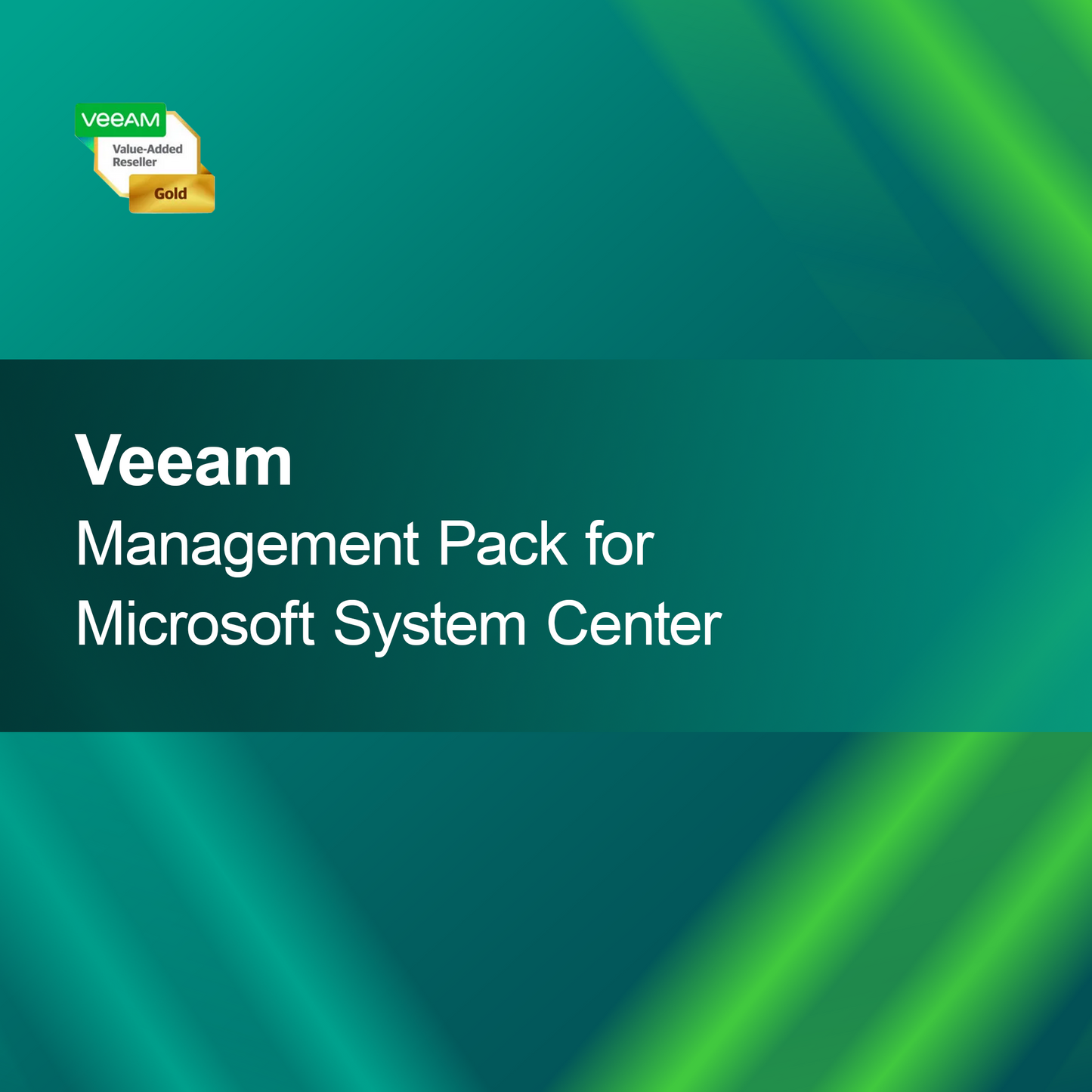 Veeam Management Pack per Microsoft System Center